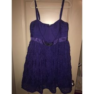 WORN ONCE- Purple Adrianna Papell Dress